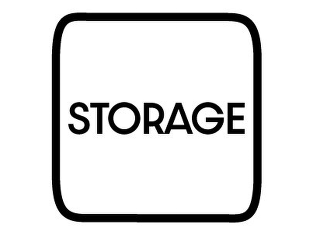Sm. Sq. Storage Ottoman - image 1