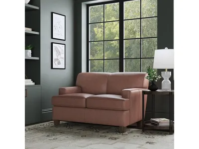 Dempsey Leather Loveseat - Alternative View