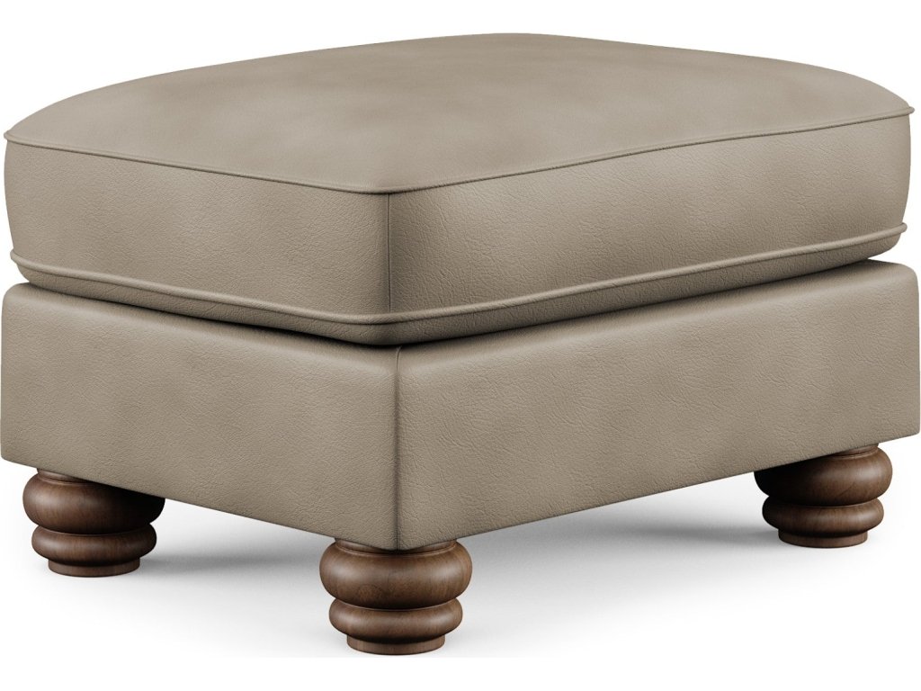 Bexley Leather Ottoman - main image