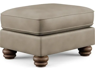 Bexley Leather Ottoman