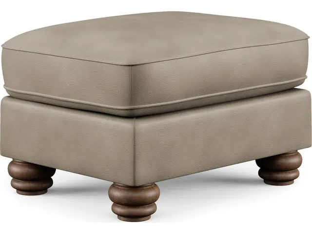 Bexley Leather Ottoman