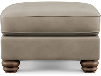 Bexley Leather Ottoman