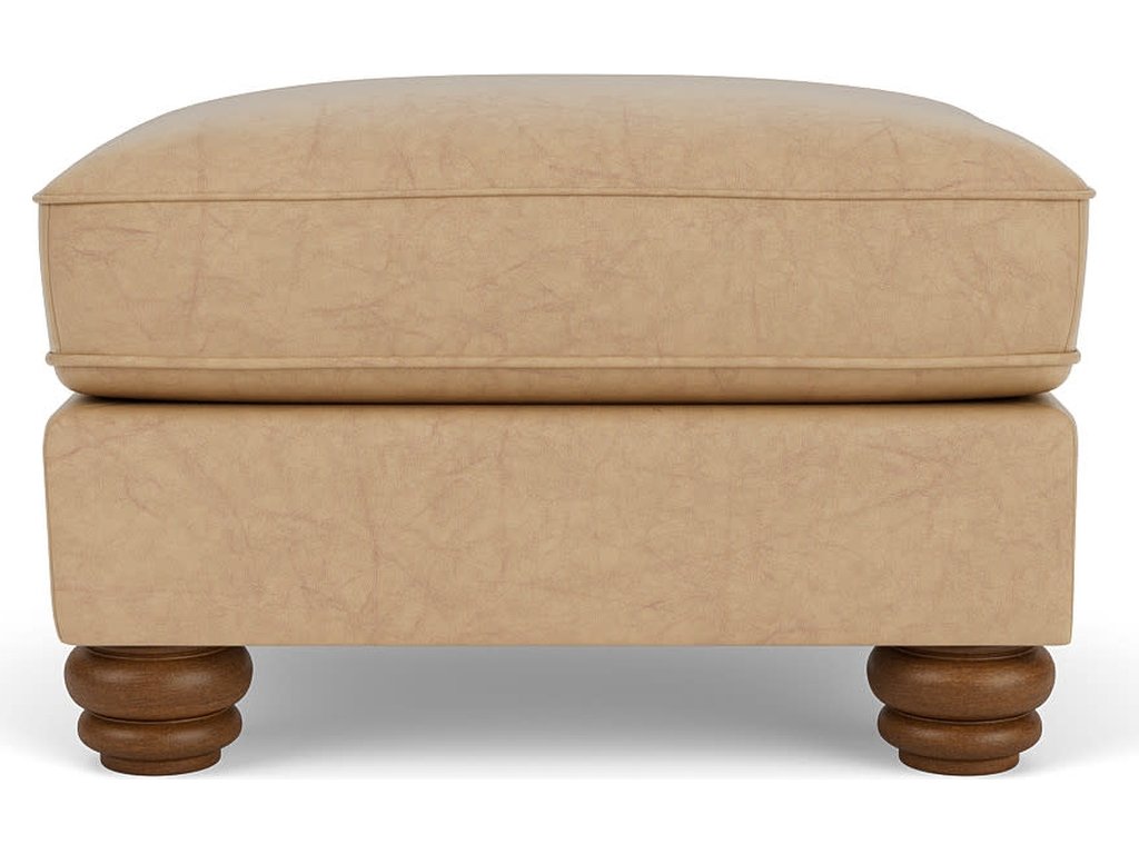 Bexley Leather Ottoman - image 5