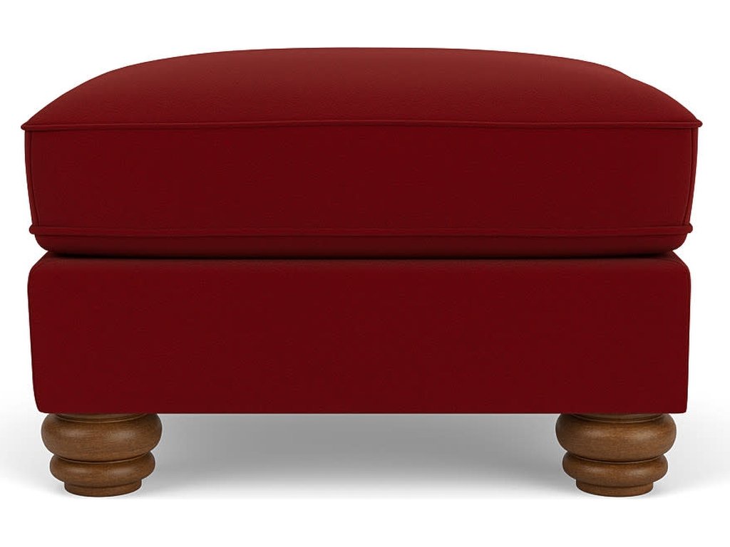Bexley Leather Ottoman - image 6