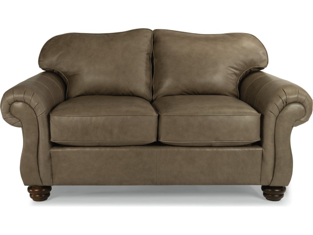 Bexley Leather Loveseat - image 1