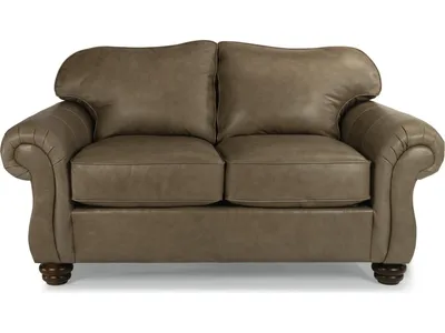 Bexley Leather Loveseat