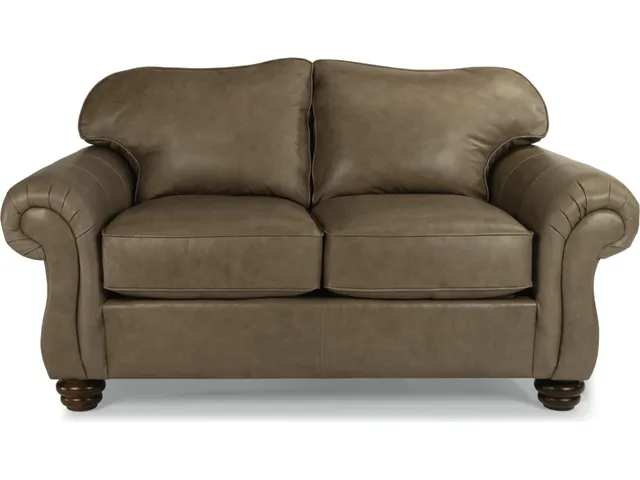 Bexley Leather Loveseat - Alternative View