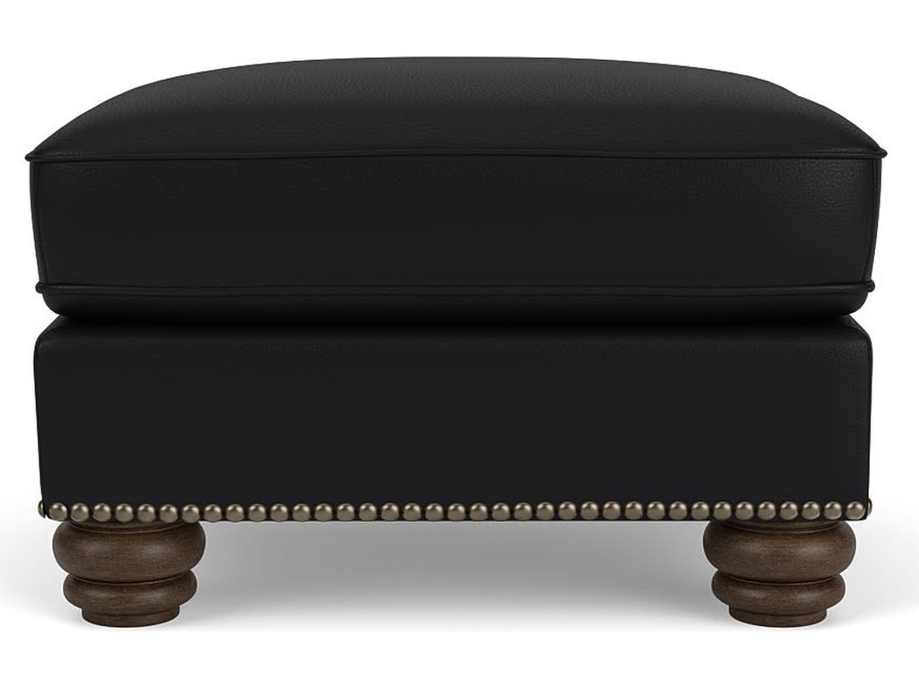 Bexley Leather Ottoman - image 1