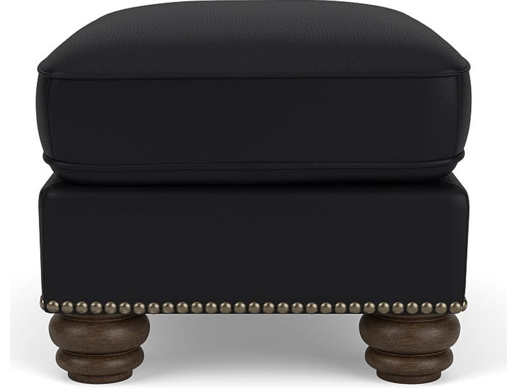 Bexley Leather Ottoman - image 2