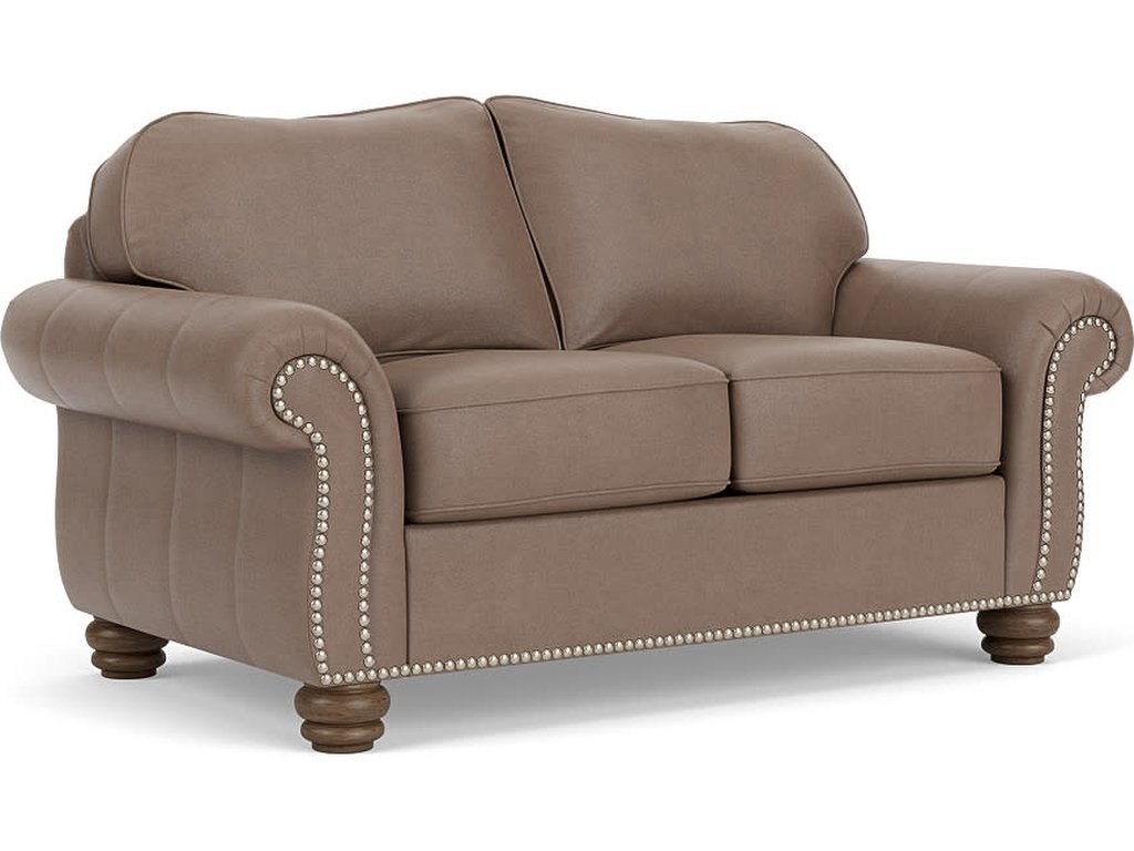 Bexley Leather Loveseat - main image