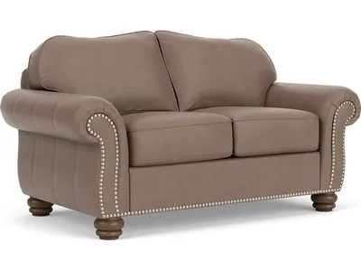 Bexley Leather Loveseat