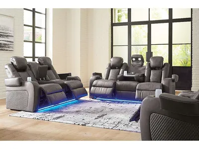 Fyne-Dyme Power Reclining Sofa, Loveseat and Recliner