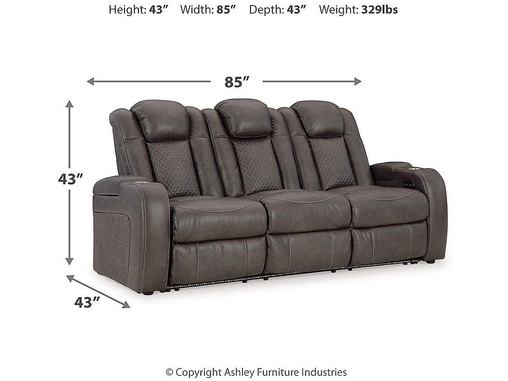Fyne-Dyme Power Reclining Sofa, Loveseat and Recliner - image 18