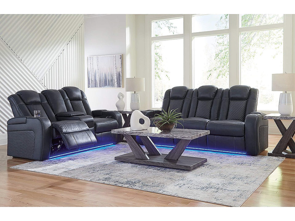 Fyne-Dyme Power Reclining Sofa and Loveseat - image 4