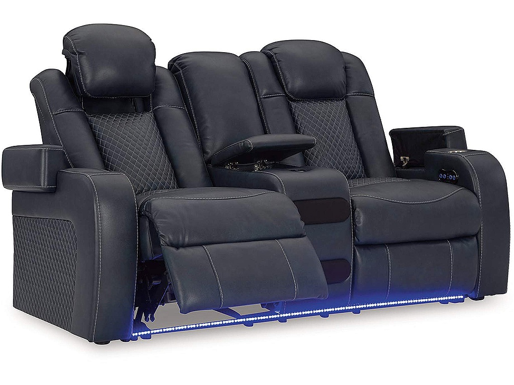 Fyne-Dyme Power Reclining Sofa, Loveseat and Recliner - image 4