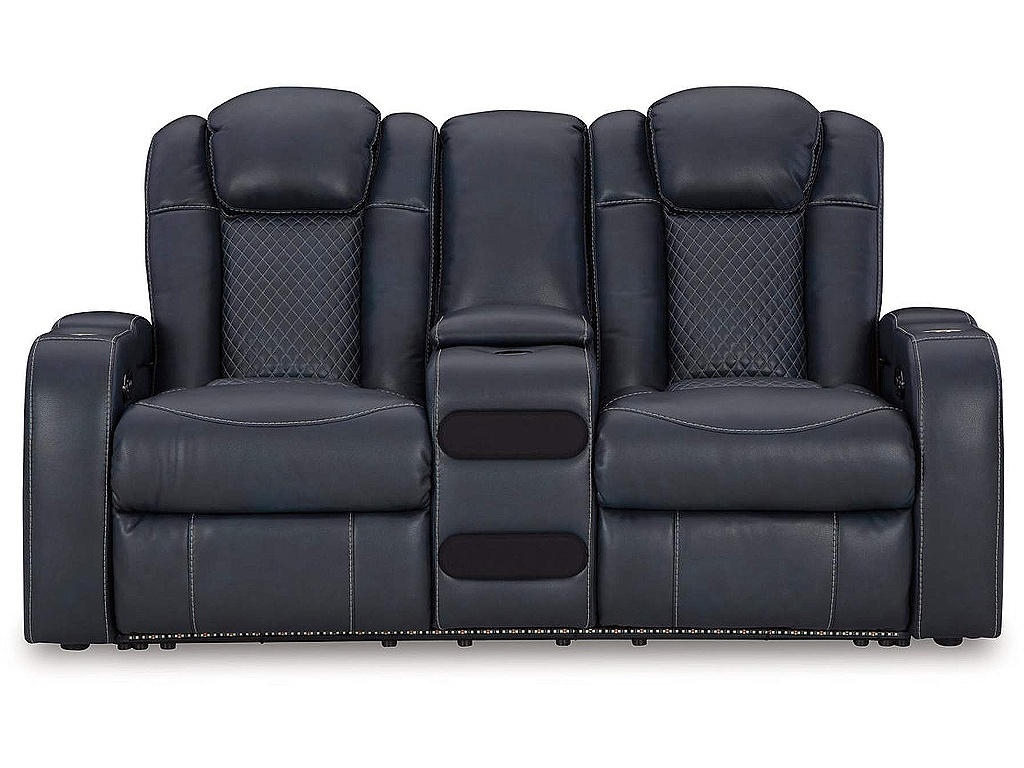 Fyne-Dyme Power Reclining Loveseat with Console - image 4