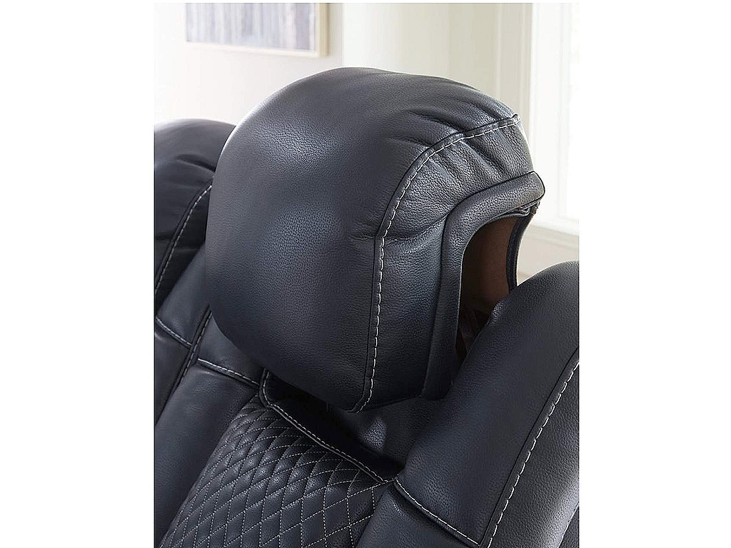 Fyne-Dyme Power Reclining Loveseat with Console - image 11