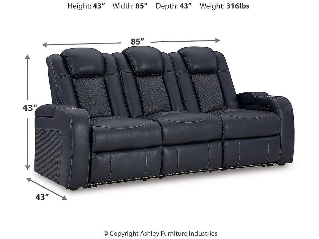Fyne-Dyme Power Reclining Sofa - image 3
