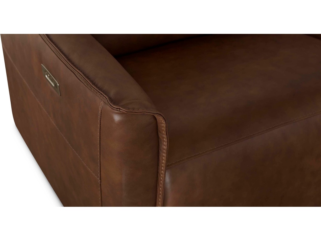 Everett Leather Modular Reclining Sectional - image 7