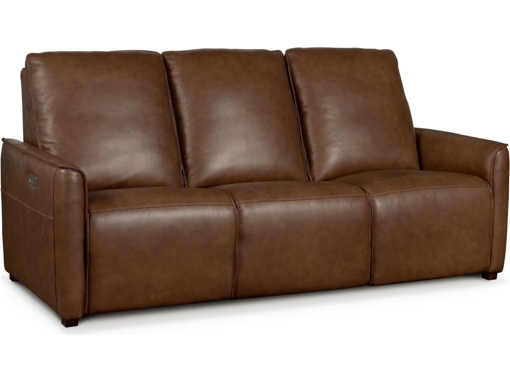 Everett Leather Reclining Sofa - image 1