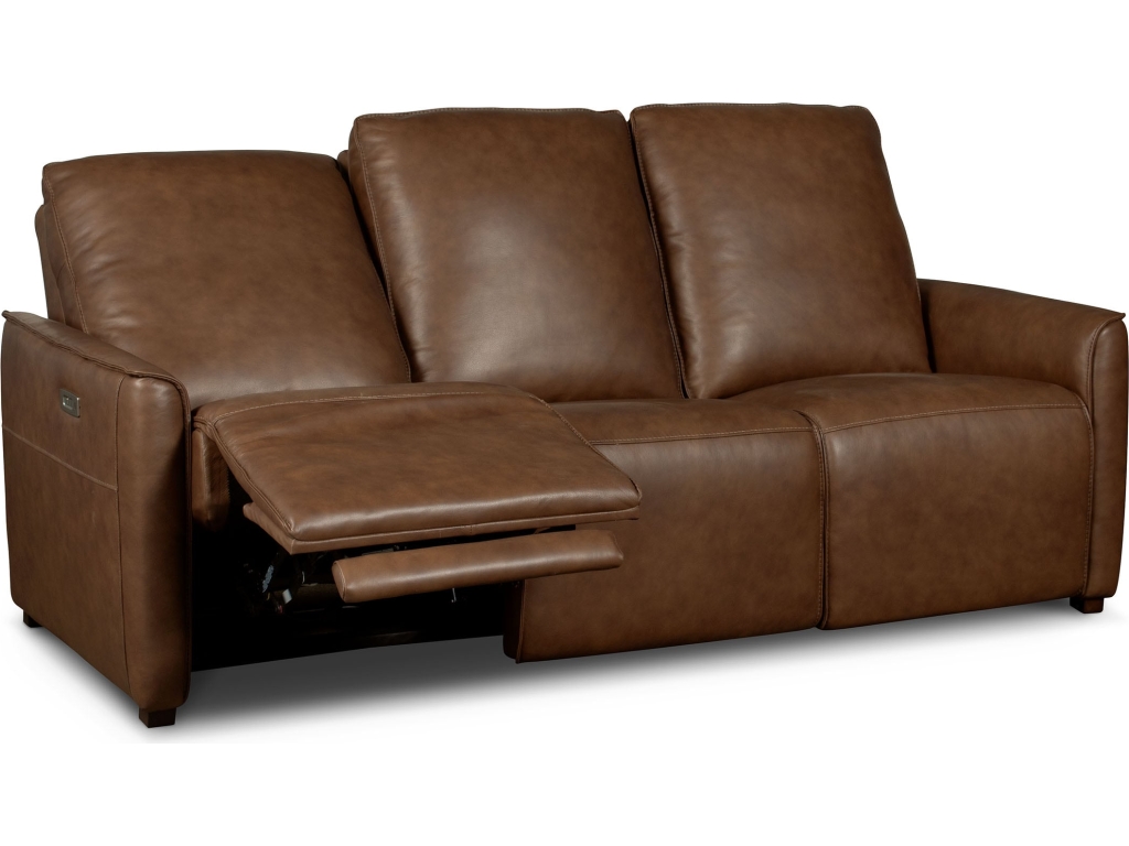 Everett Leather Reclining Sofa - image 3