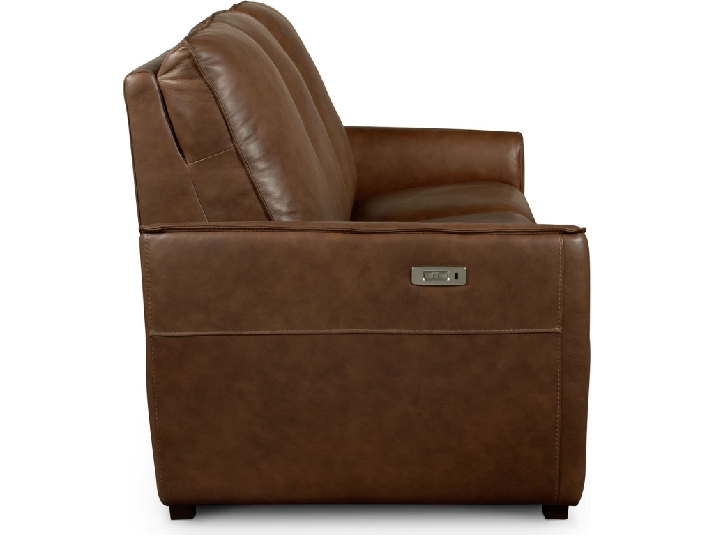 Everett Leather Reclining Sofa - image 4