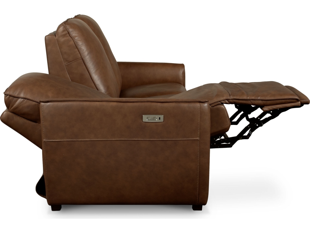 Everett Leather Reclining Sofa - image 5