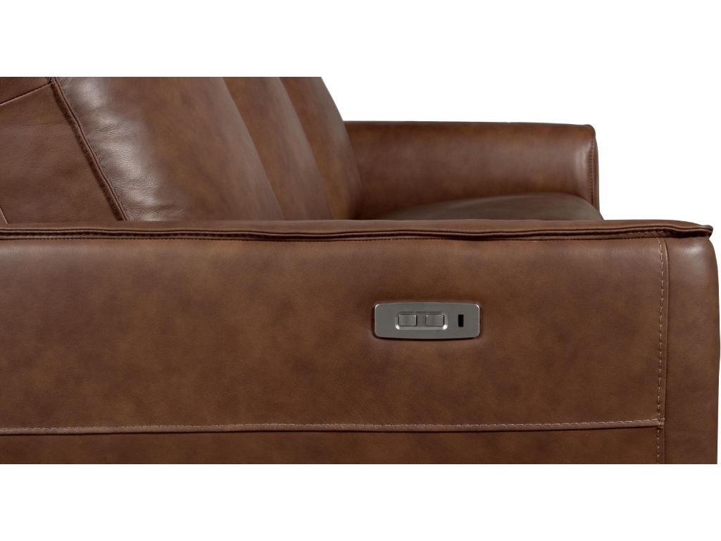 Everett Leather Reclining Sofa - image 8