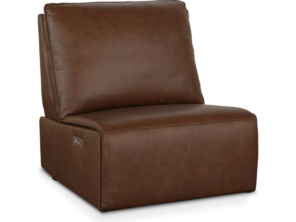 Everett Leather Armless Zero Gravity Power Recliner - main image
