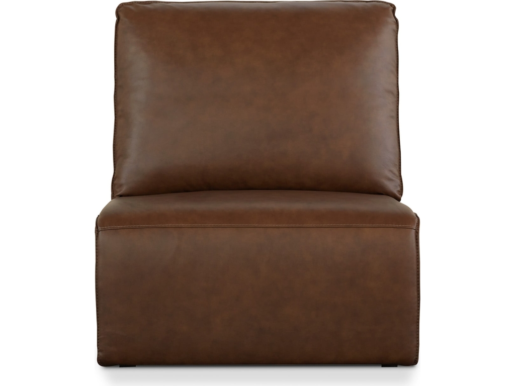 Everett Leather Armless Zero Gravity Power Recliner - image 1