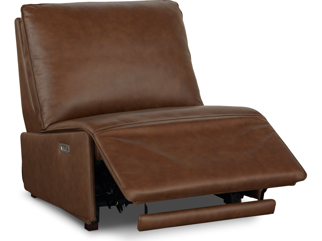 Everett Leather Armless Zero Gravity Power Recliner - image 2