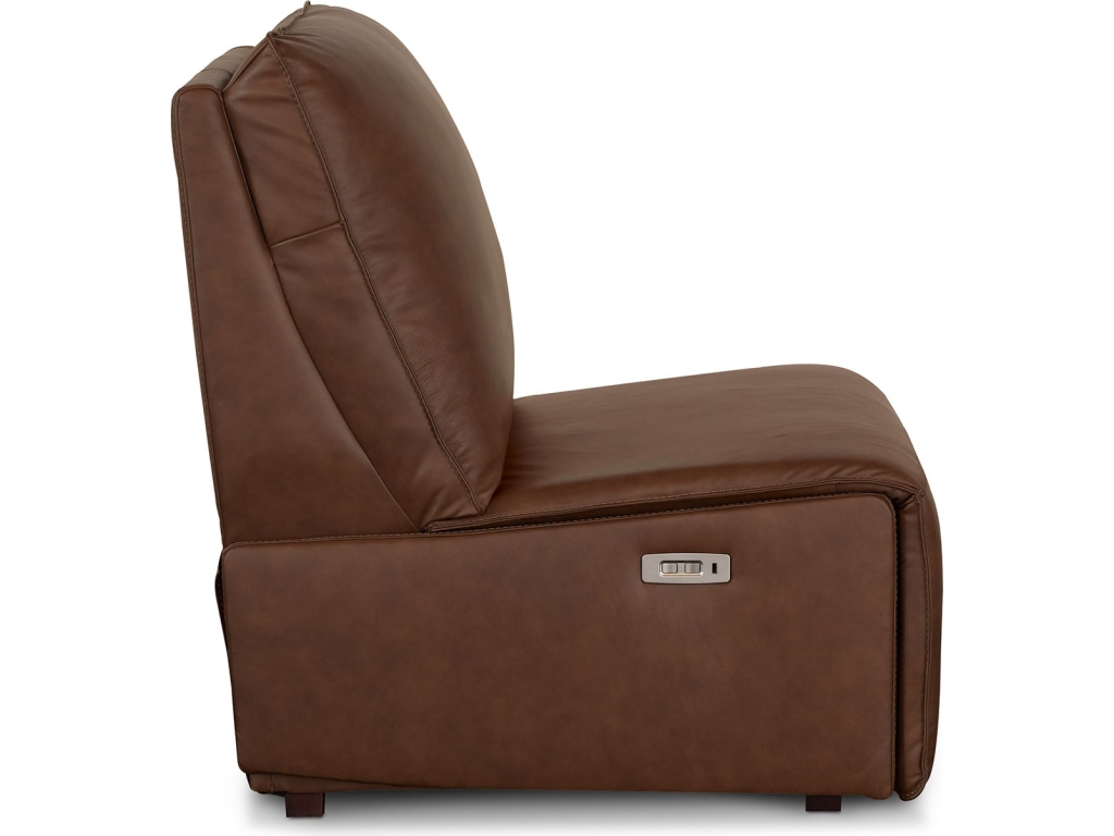 Everett Leather Armless Zero Gravity Power Recliner - image 3