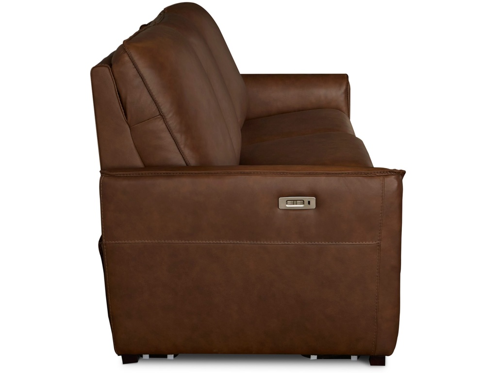Everett Leather Modular Reclining Sofa - image 4