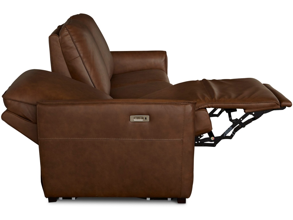 Everett Leather Modular Reclining Sofa - image 5