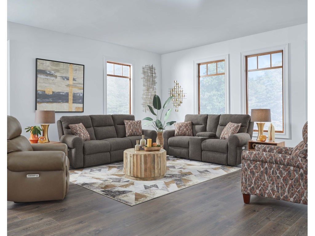 Triple Power Loveseat w/ Console - image 1