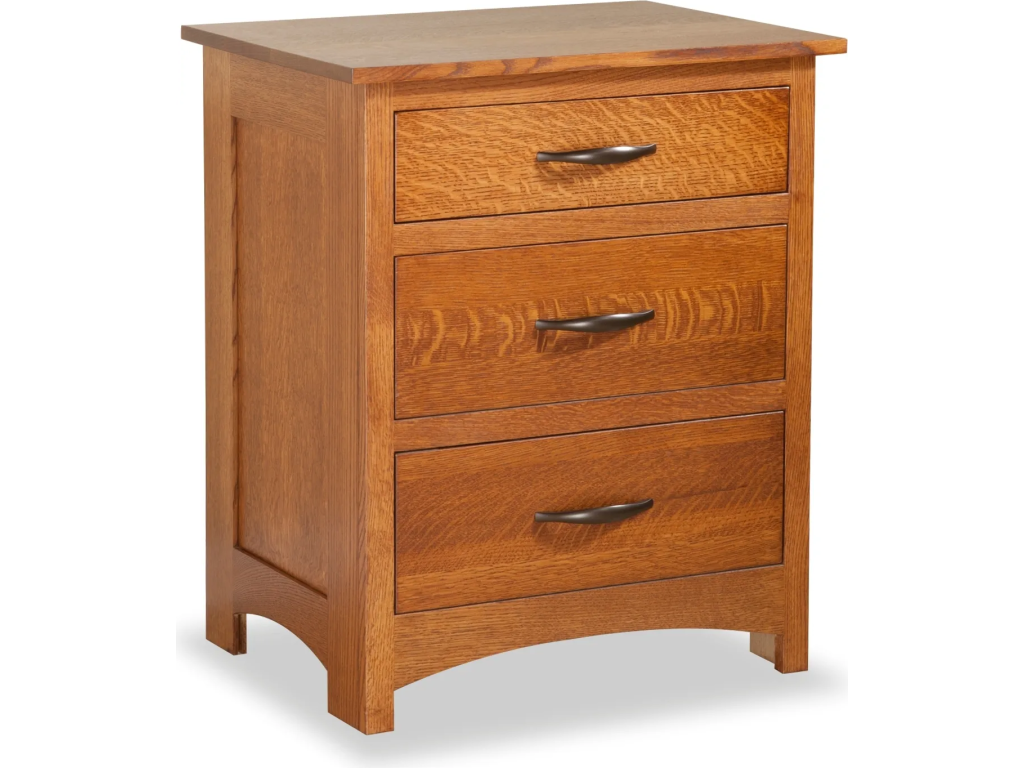 Treasure 3-Drawer Nightstand - image 1