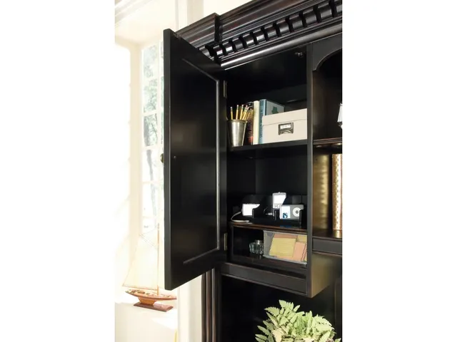 Telluride Computer Credenza Hutch - Alternative View