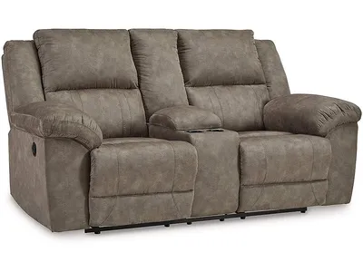 Laresview Reclining Loveseat with Console