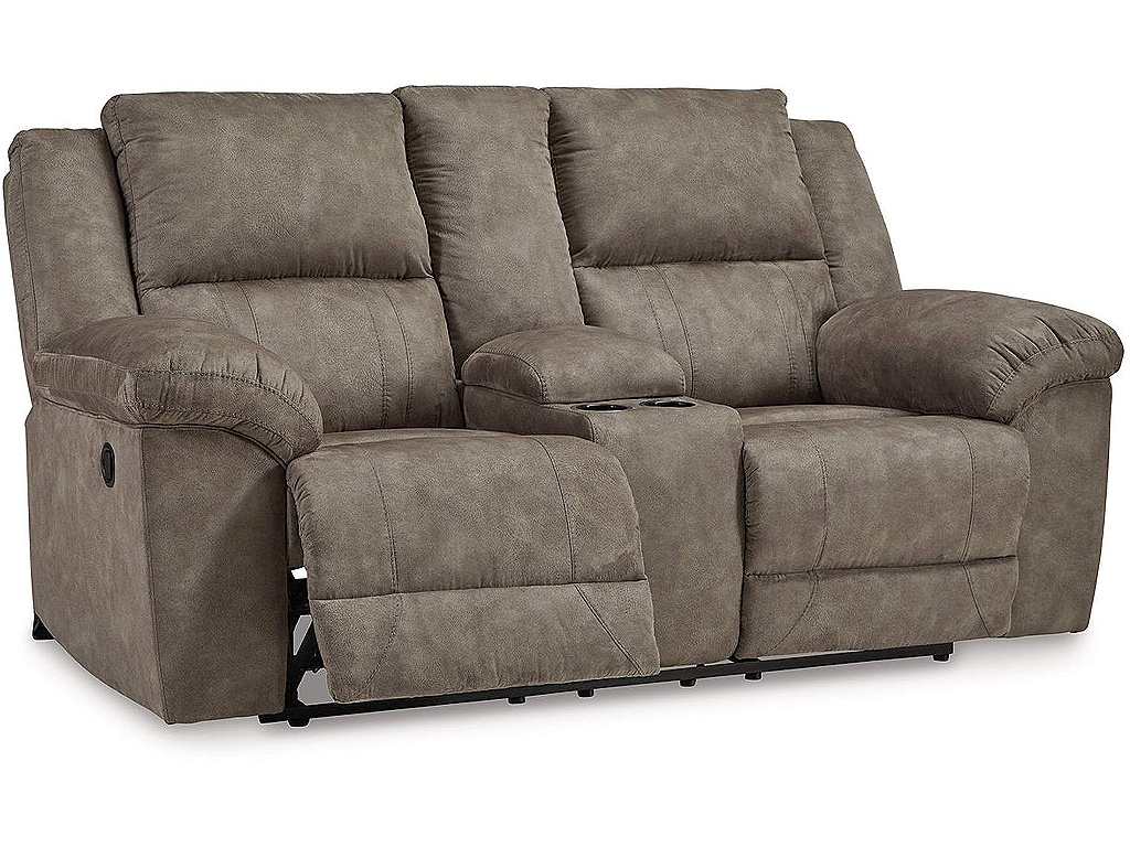 Laresview Reclining Loveseat with Console - image 2