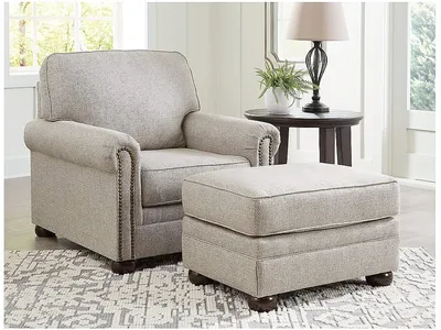 Gaelon Chair and Ottoman