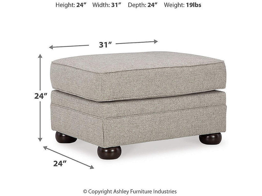 Gaelon Sofa, Loveseat, Chair and Ottoman - image 20