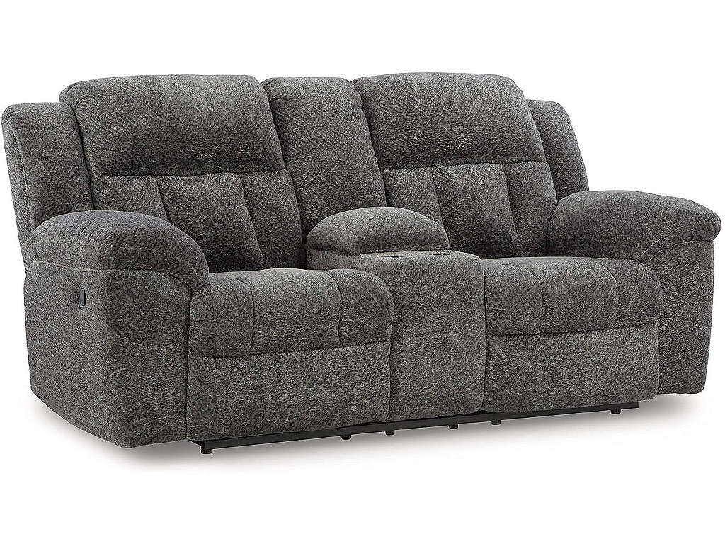 Frohn Reclining Loveseat with Console - main image