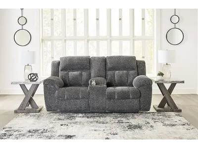 Frohn Reclining Loveseat with Console - Alternative View