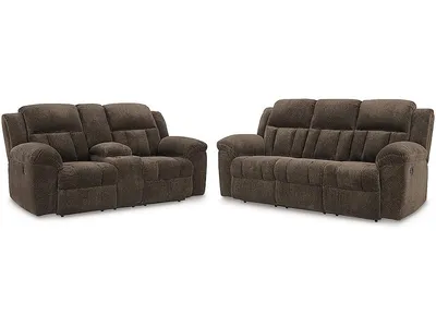 Frohn Reclining Sofa and Loveseat