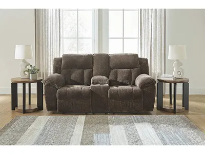 Frohn Reclining Loveseat with Console - Alternative View