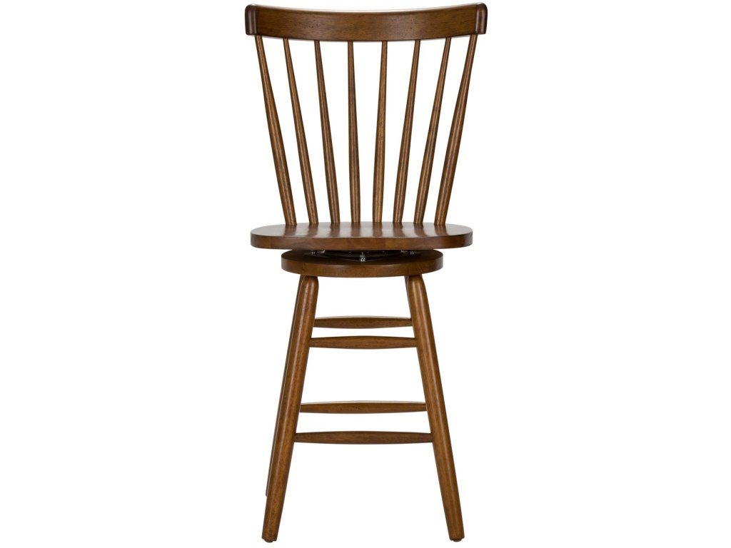 24 Inch Swivel Counter Chair - Tobacco - image 2