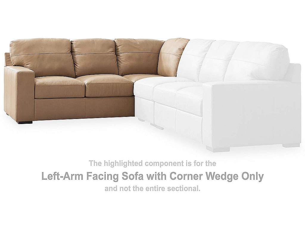 Bandon Left-Arm Facing Sofa with Corner Wedge - image 1