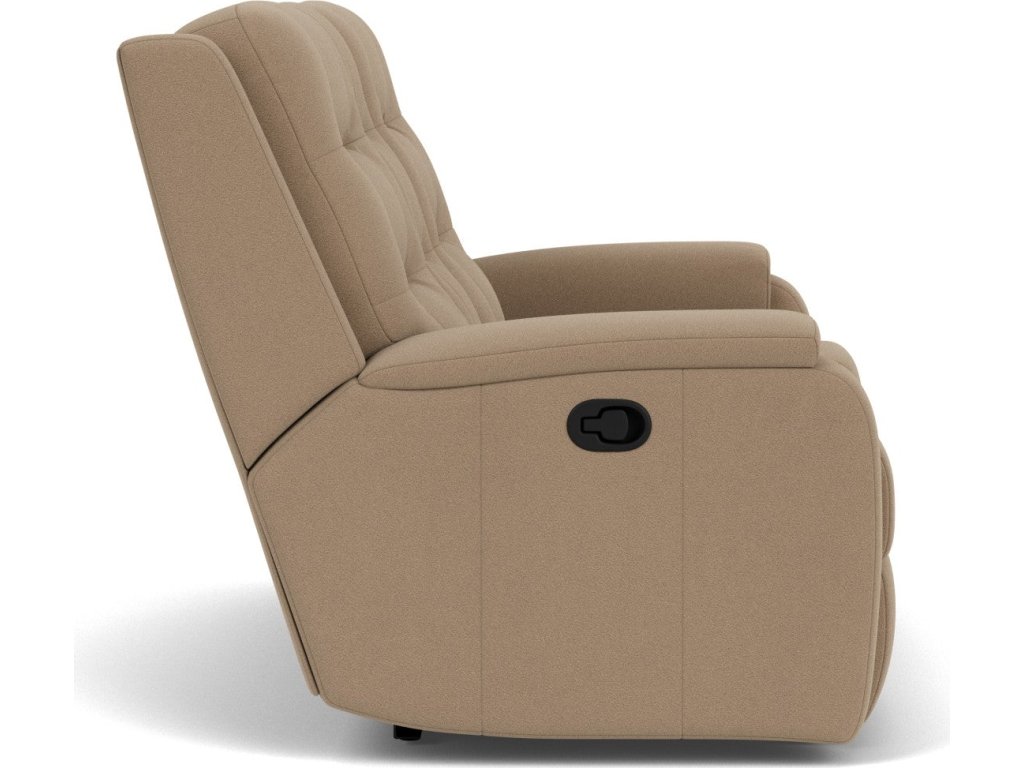 Arlo Leather Reclining Loveseat with Console - image 8