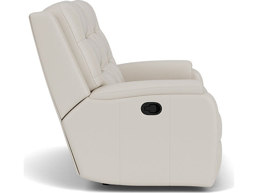 Arlo Leather Reclining Loveseat - image 2