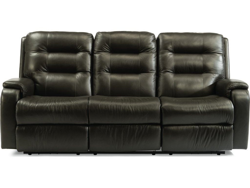 Arlo Leather Reclining Sofa - image 1